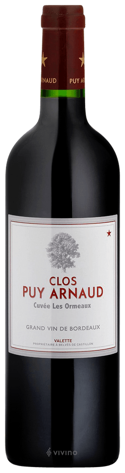 Clos Puy Arnaud Cuvée Les Ormeaux