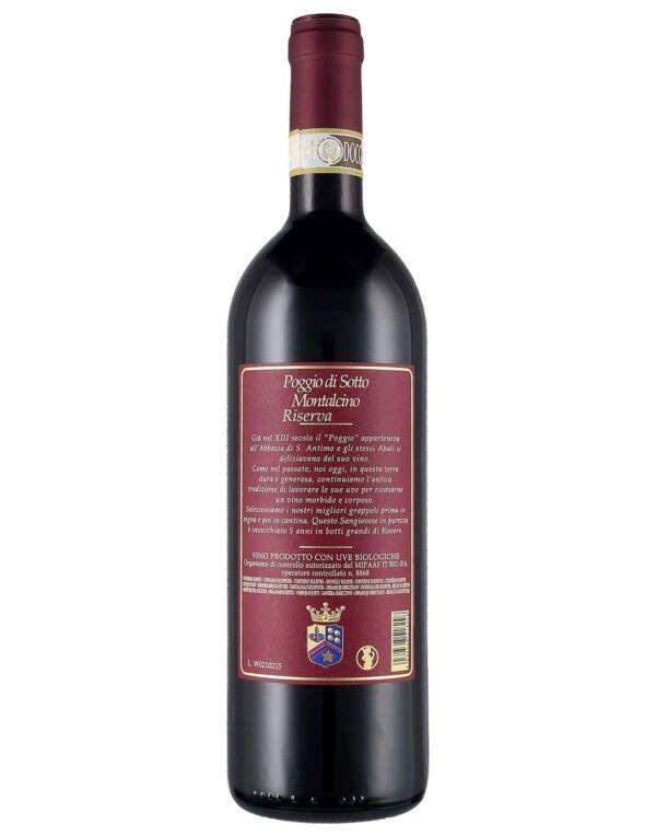 Brunello di Montalcino Riserva Poggio di Sotto 2016 - immagine 2