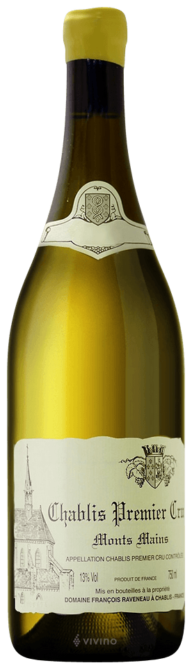 Domaine Francois Raveneau Chablis Premier Cru Monts Mains 2019