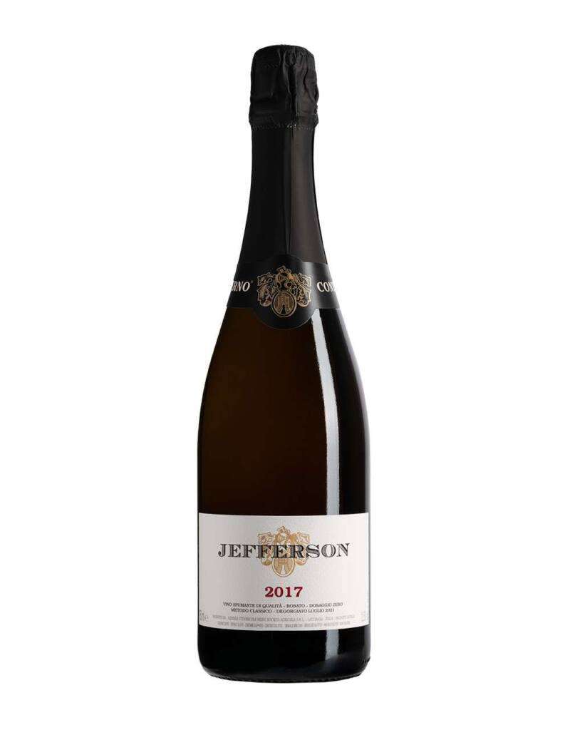 Jefferson Spumante Rosato Zero Dosage