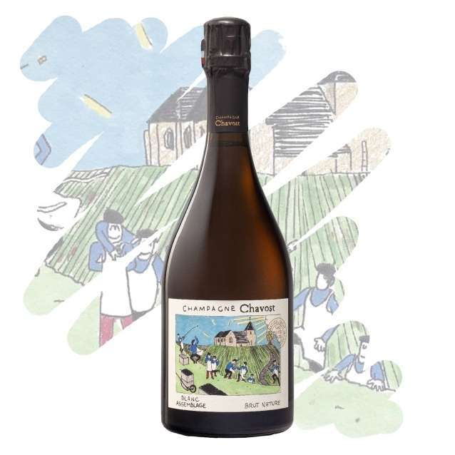 Champagne Blanc d'Assemblage Brut Nature